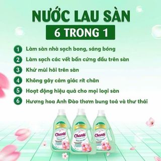 Nước lau sàn Chante 3,2kg