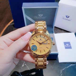 ĐỒNG HỒ NAM CHÍNH HÃNG FUNMEI F2040 DÂY THÉP FULLBOX TEM