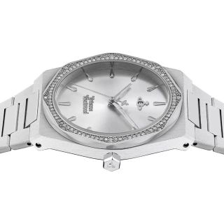 SET ĐỒNG HỒ CAO CẤP VIVIENNE LIMEHOUSE BẠC CÙNG DÂY CHUYỀN MẶT HỘT FULLBOX