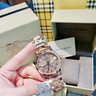 ĐỒNG HỒ NAM NỮ CAO CẤP BUBBERI MẶT SAPHIRE DÂY THÉP SỐ VẠCH BA MÀU