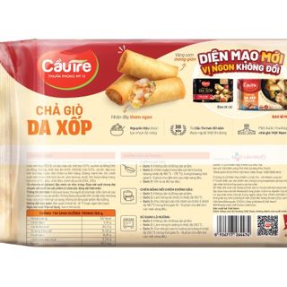 Chả Giò Da Xốp Nhân Tôm Và Thịt Cj Cầu Tre 400g