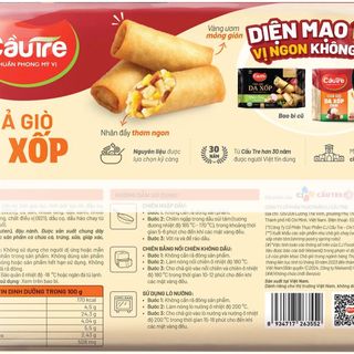 Chả giò da xốp chay Cầu Tre 400g