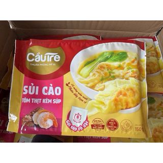 Sủi Cảo Cầu Tre có kèm gói súp 150g 5 viên