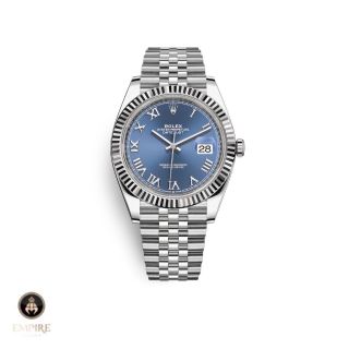 ĐỒNG HỒ NAM SIÊU CẤP ROLET AUTOMATIC BẠC MẶT XANH NAVY