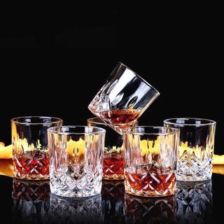 BỘ 6 LY THỦY TINH WHISKY 280ML LXZS2001 (T8)