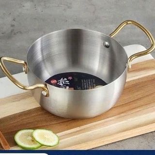 Nồi Mì Inox 18cm (TRẮNG) - ( Thùng 54 )