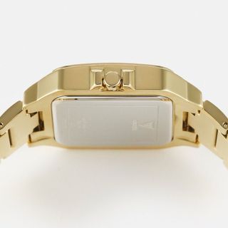 ĐỒNG HỒ NỮ CAO CẤP GUECC DÂY THÉP BẠC VÀ VÀNG MẶT VUÔNG CHONOGRAPH FULL ĐÁ