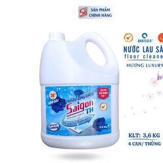 Nước lau sàn Saigon TH 3,6kg hương thơm Luxury