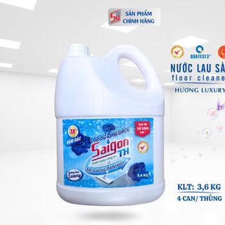 Nước lau sàn Saigon TH 3,6kg hương thơm Luxury