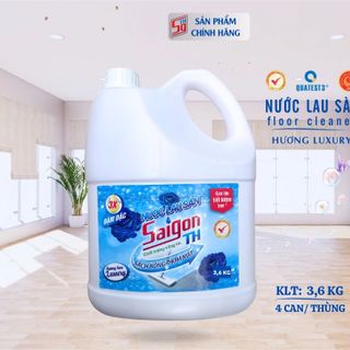 Nước lau sàn Saigon TH 3,6kg hương thơm Luxury