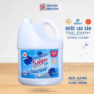 Nước lau sàn Saigon TH 3,6kg hương thơm Luxury