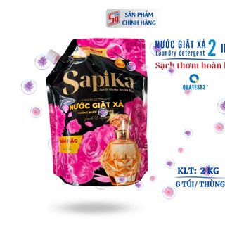 Nước giặt xả SapiKa 2 kg hương nước hoa