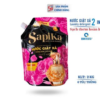 Nước giặt xả SapiKa 2 kg hương nước hoa
