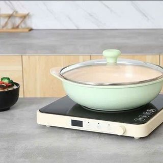 Nồi Lẩu Nhôm Đúc 28CM GREENCOOK CCS2410-28IH ( Thùng 8 )