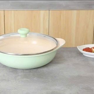 Nồi Lẩu Nhôm Đúc 28CM GREENCOOK CCS2410-28IH ( Thùng 8 )