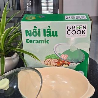 Nồi Lẩu Nhôm Đúc 28CM GREENCOOK CCS2410-28IH ( Thùng 8 )