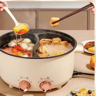 Nồi Lẩu Điện 2 Ngăn AH 28CM ( Thùng 20 )