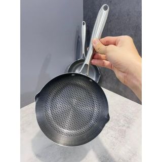 Chảo tổ ong cán inox - Đáy sâu 18cm ( T40 )