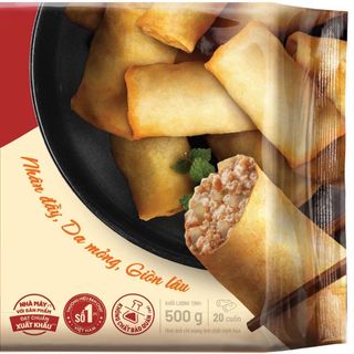 Chả Giò Da Xốp Nhân Thịt Cầu Tre 500g