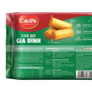 CHẢ GIÒ GIA ĐÌNH VỊ TÔM MỰC 1.28kg