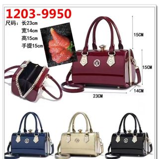 Túi xách tay đeo vai đeo chéo chất liệu da bóng Pu loại 1 cao cấp hàng Quảng Châu