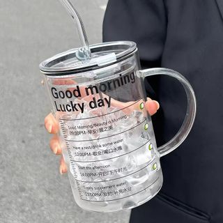 Ca Thủy Tinh Chia Vạch Trắng Nắp Nhựa ( THÙNG 32C )