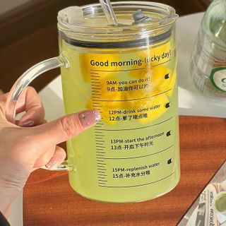 Ca Thủy Tinh Chia Vạch Trắng Nắp Nhựa ( THÙNG 32C )