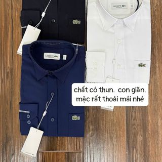 Sơ Mi Nam Cotton Lụa  Co Giãn