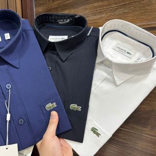 Sơ Mi Nam Cotton Lụa  Co Giãn