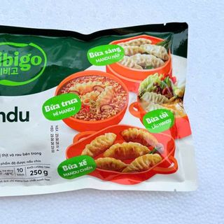 Bánh Xếp Mandu Bibigon 250gr - Hương Vị Thịt Tươi Ngon"