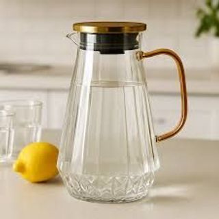 Ca Bình Thủy Tinh Chịu Nhiệt Trắng 5696 CC (THÙNG 24C)