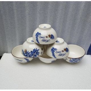 Bộ 10 chén 4D Hoa Cúc cách điệu GL19 ( T12 )