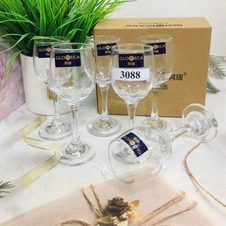 Bộ 6 ly vang thủy tinh 3088 (THÙNG 8B)