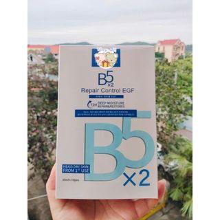 Tinh Chất Phục Hồi Da YUEJIIN B5 x2 Repair Control EGF – Cấp Ẩm Sâu 72h, Phục Hồi Da Khô, Da Tổn Thương (Hộp 10 miếng x 30ml)
