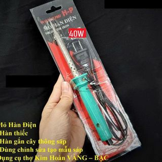 MỎ HÀN ĐIỆN CÁN NHỰA 40W
