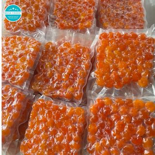 Lòng đỏ trứng muối: Size 14-15 gram, 1 Túi / 50 quả - giá sỉ, giá bán buôn