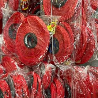 Lồng đèn treo Tết in hoa đào số 12