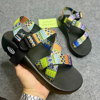 Giày Sandal Nam Chaco Quai Dù Lụa Mã D114
