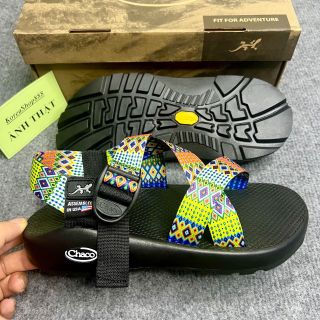 Giày Sandal Nam Chaco Quai Dù Lụa Mã D114