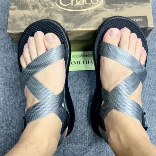 Giày Sandal Nam Chaco Quai Dù Lụa Mã D111