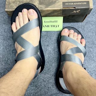 Giày Sandal Nam Chaco Quai Dù Lụa Mã D111