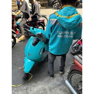 Áo Khoác Dù Gió Xanh SM