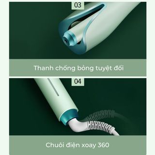 Máy uốn tóc tự động chống bỏng cao cấp
