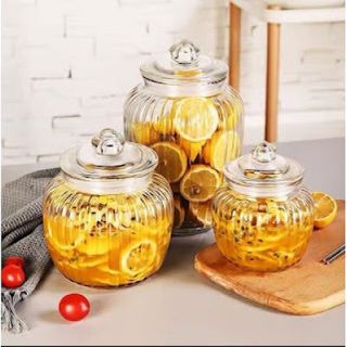 Hủ đựng thuỷ tinh ngâm chanh đào, mật ong Mã 217 - 1 (T12 )