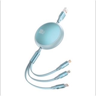 Cáp sạc SENDEM dây rút 3 đầu M20S ( T100 )