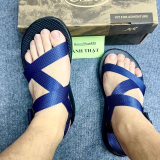Giày Sandal Nam Chaco Quai Dù Lụa Mã D112