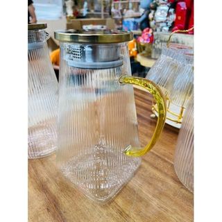 Ca Bình Thủy Tinh Chịu Nhiệt Vàng JB1010 CC ( THÙNG 24C)