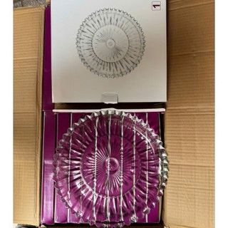 Đĩa thuỷ tinh tròn trắng D73 (T18 )