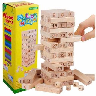 BỘ TRÒ CHƠI RÚT GỖ LOẠI LỚN WOOD TOYS