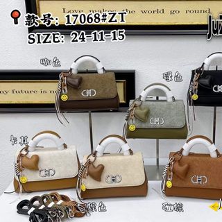 Túi xách tay đeo vai đeo chéo hàng Quảng Châu cao cấp chất liệu da Pu loại 1 f vải nhung